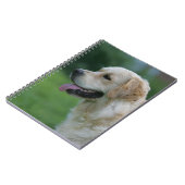 ゴールデン・リトリーバーのHeadshot 2 2 ノートブック (左側)