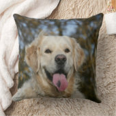 ゴールデン・リトリーバーのHeadshot 3 クッション (ブランケット)