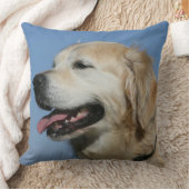 ゴールデン・リトリーバーのHeadshot 4 クッション (ブランケット)