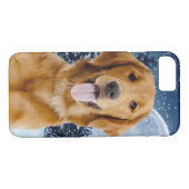 ゴールデン・リトリーバーのSmartphoneの場合 Case-Mate iPhoneケース (裏面(横))