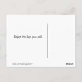 ゴールデン・リトリーバーはあなたとである第4パロディかもしれません ポストカード (裏面)