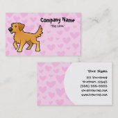 ゴールデン・リトリーバー愛 名刺 (正面/裏面)