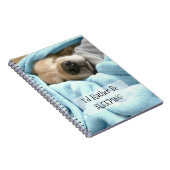 ゴールデン・リトリーバー犬私はむしろ眠っていました ノートブック (右側)