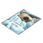 ゴールデン・リトリーバー犬私はむしろ眠っていました ノートブック (左側)