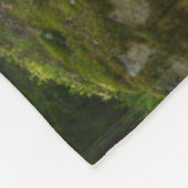 ゴールデン・リトリーバー犬|のマツ森林 フリースブランケット (角)