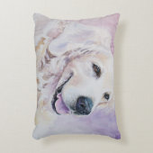 ゴールデン・リトリーバー アクセントクッション (正面(垂直))