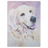 ゴールデン・リトリーバー クリップボード (裏面)