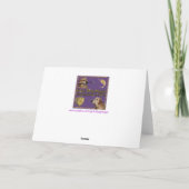 ゴールデン·リトリーバー·サンタ·ニース·リスト·クリスマス シーズンカード (裏面)