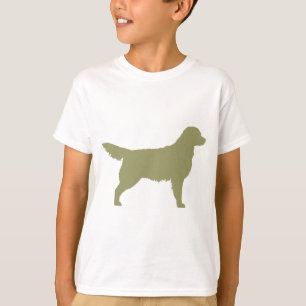 ゴールデン・リトリーバー(セージグリーン) Tシャツ
