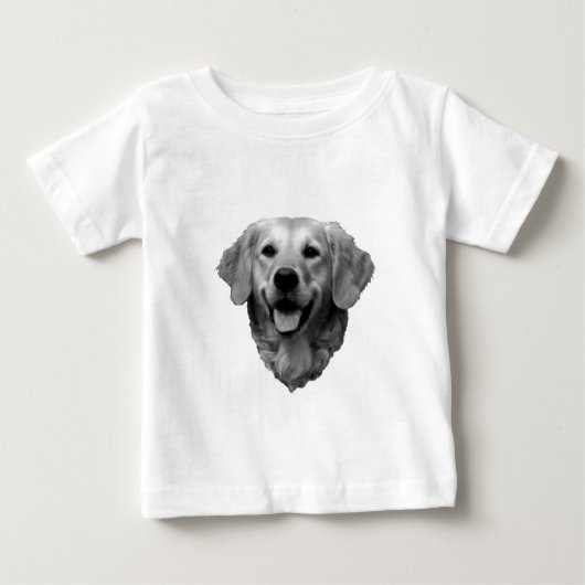 ゴールデン・リトリーバー ベビーTシャツ (正面)
