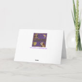 ゴールデン・リトリーバー・マザーズ・デイ・ティー・パーティー カード (裏面)