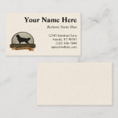 ゴールデン・リトリーバー 名刺 (正面/裏面)