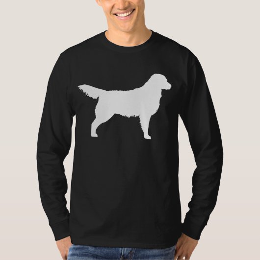ゴールデン・リトリーバー(白い) Tシャツ (正面)