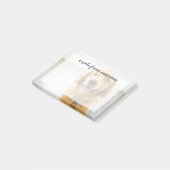 ゴールデン·レトリバーが笑顔 ポストイット (アングル)