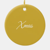 ゴールデン・ワイヒナクト セラミックオーナメント (裏面)