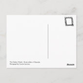 ゴールデン・ワトル ポストカード (裏面)