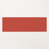 ゴールデン《写真》ぼけ味オンオレンジレッド ヨガマット (裏面(横))