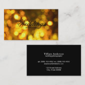 ゴールデン《写真》ぼけ味 名刺 (正面/裏面)