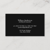 ゴールデン《写真》ぼけ味 名刺 (裏面)