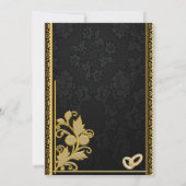 ゴールデン 招待状 (裏面)