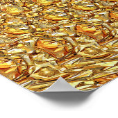 ゴールデン – 非表示3Dプリント ポスター (角)