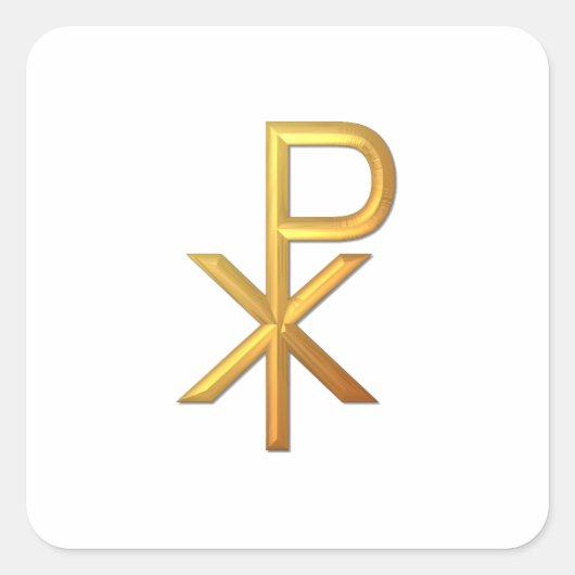 ゴールデン「3-D」チロ スクエアシール (正面)