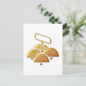 ゴールデン「3D」教会の鐘 ポストカード (スタンド正面)