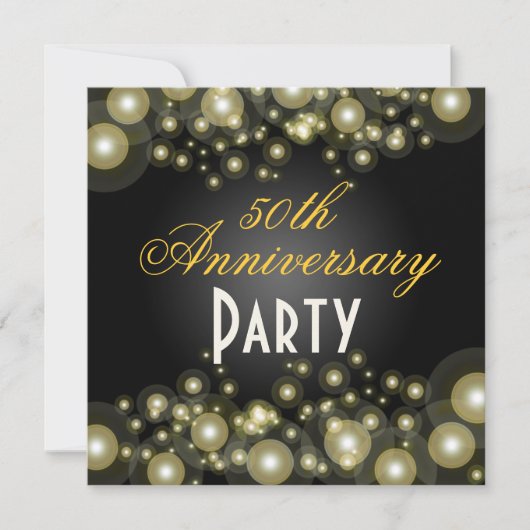 ゴールデン·50周年招待状 招待状 (正面)