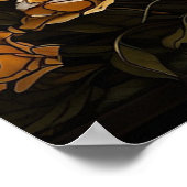 *~*ゴールデンAP68 TIGERファンタジーステンドグラス5:4 ポスター (角)