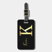 ゴールデンK名ラゲッジタグ ラゲッジタグ (正面縦)