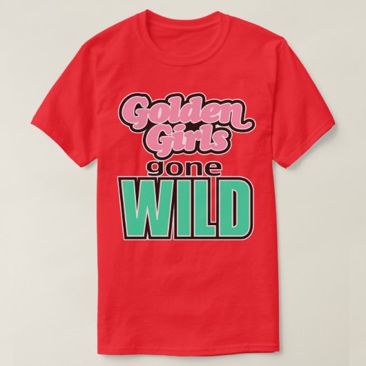 ゴールデンls野生 tシャツ (デザイン正面)