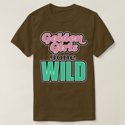 ゴールデンls野生 tシャツ (デザイン正面)