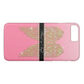 ゴールデンnダイヤモンドジュエルルルルックエンジェルウィングスきらきら光る Case-Mate iPhoneケース (裏面(横))