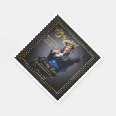 ゴールデンtouchあなたの未来を明るくする。 スタンダードランチョンナプキン (角)