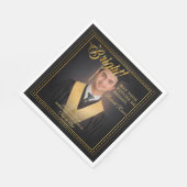 ゴールデンtouchあなたの未来を明るくする。 スタンダードランチョンナプキン (角)