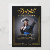 ゴールデンtouchあなたの未来を明るくする。 招待状 (正面)