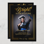 ゴールデンtouchあなたの未来を明るくする。 招待状 (正面/裏面)