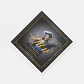 ゴールデンtouchあなたの未来を輝かせる。 スタンダードランチョンナプキン (角)