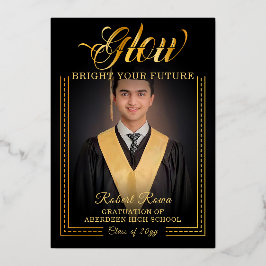 ゴールデンtouchあなたの未来を輝かせる 箔招待状