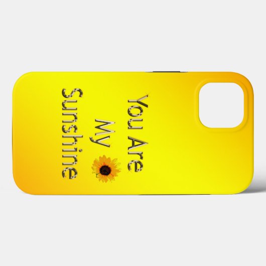 ゴールデンYouは私の太陽の光、iPhone 13ケース Case-Mate iPhoneケース (裏面 (横))