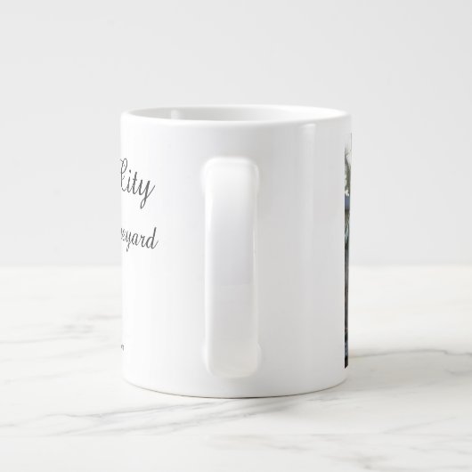 ゴールデ葉ンズアンドジンガーブレッドマーサズヴィンヤード ジャンボコーヒーマグカップ (裏面)