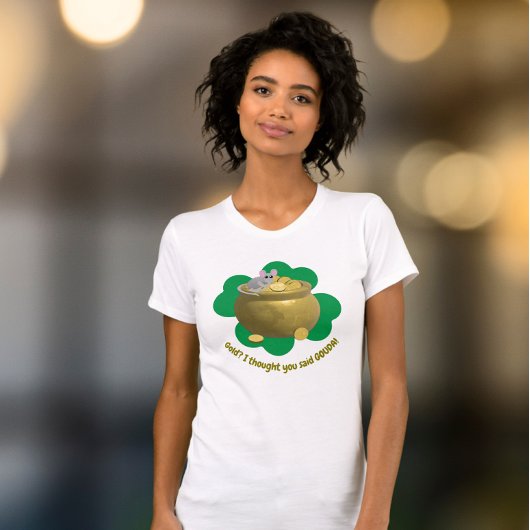 ゴールドだと思ったらゴーダだった Tシャツ
