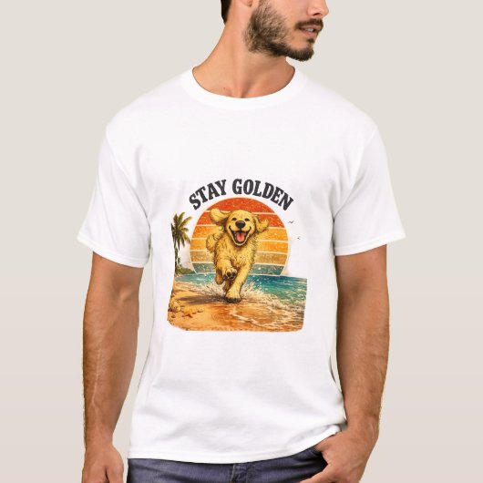 ゴールドであれ Tシャツ (正面)