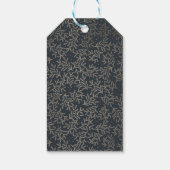 ゴールドとネイビーの写真ギフトタグ ギフトタグ (裏面)