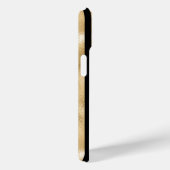ゴールドとブラックのストライプ Case-Mate iPhoneケース (裏面 / 右)
