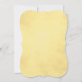 ゴールドとブルーのハヌカパーティー 招待状 (裏面)