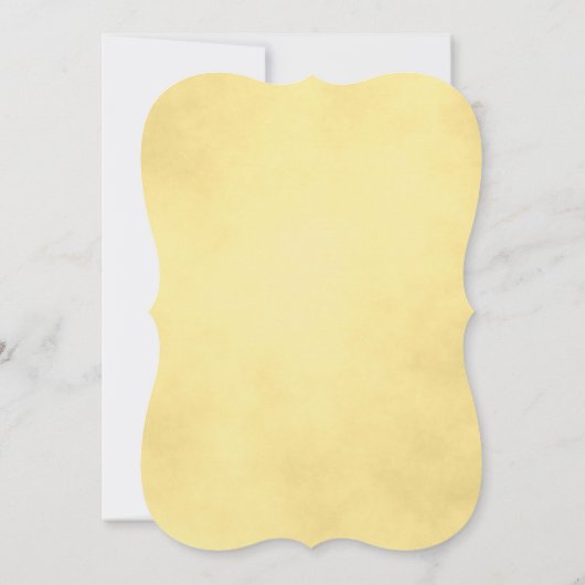 ゴールドとブルーのハヌカパーティー 招待状 (裏面)