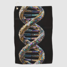 ゴールドと虹色のパールの贅沢な科学デザイン