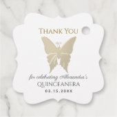 ゴールドのキンセアニエラ お礼 フェイバータグ (裏面)