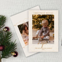 ゴールドのクリスマスイルミネーション写真